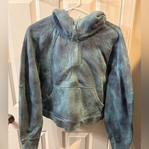 Lululemon cropped scuba Tie-Dye Hoodie size M/L